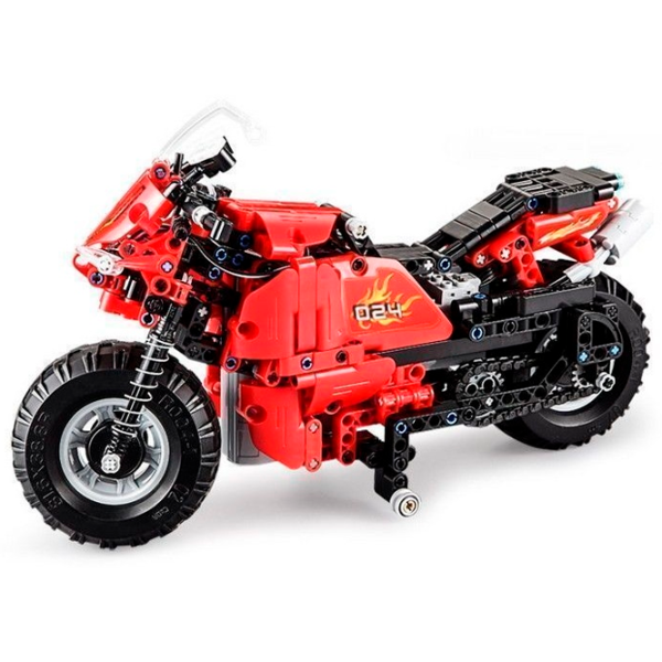 Constructor cu telecomandă CaDa Race Track Motorcycle Motocicletă/ Red photo 3