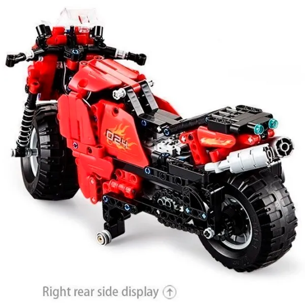 Constructor cu telecomandă CaDa Race Track Motorcycle Motocicletă/ Red photo 5