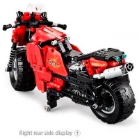 Constructor cu telecomandă CaDa Race Track Motorcycle Motocicletă/ Red photo 5