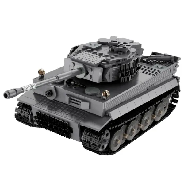 Конструктор с радиоуправлением CaDa Tiger Tank Транспорт/ Серый photo 2