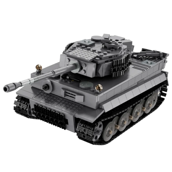 Конструктор с радиоуправлением CaDa Tiger Tank Транспорт/ Серый photo 2