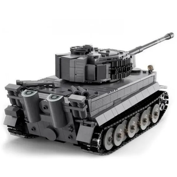 Конструктор с радиоуправлением CaDa Tiger Tank Транспорт/ Серый photo 3