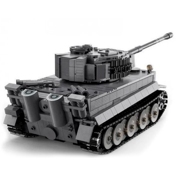 Конструктор с радиоуправлением CaDa Tiger Tank Транспорт/ Серый photo 3