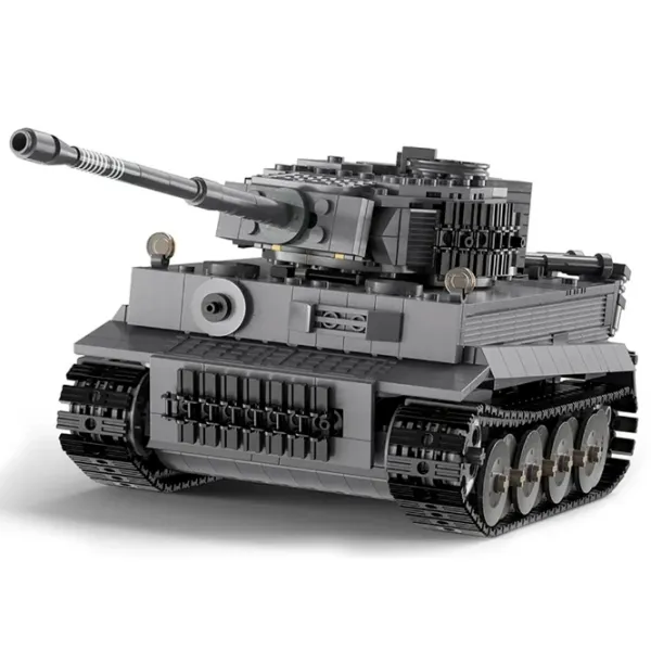 Конструктор с радиоуправлением CaDa Tiger Tank Транспорт/ Серый photo 4