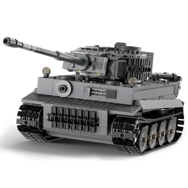 Конструктор с радиоуправлением CaDa Tiger Tank Транспорт/ Серый photo 4