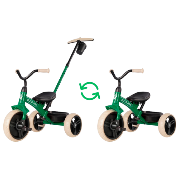 Triciclu Qplay Elite Pro 25 kg / Green photo 6