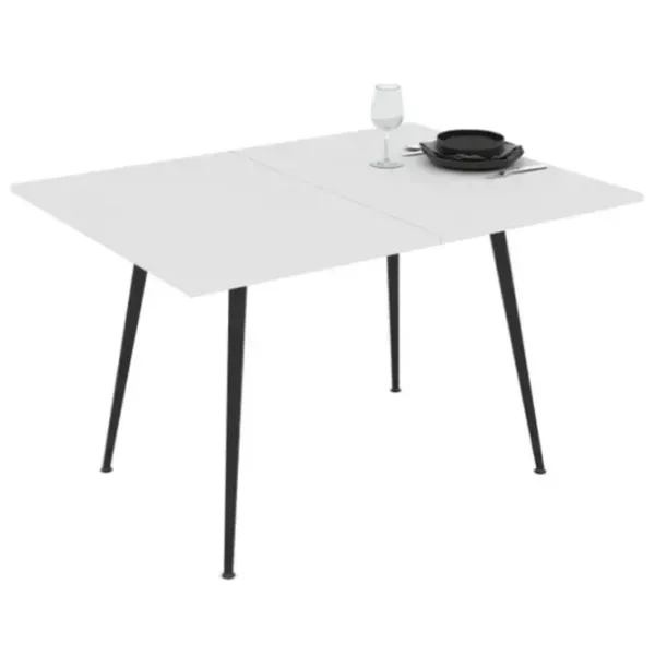 Masă de bucătărie extensibilă Magnus Lilis PAL/ White photo 5