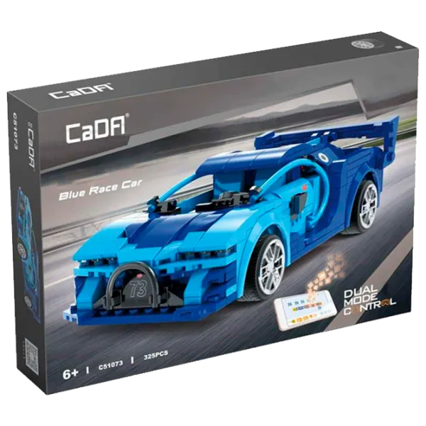 Конструктор с радиоуправлением CaDa Bugatti Veyron Автомобиль/ Синий photo 1