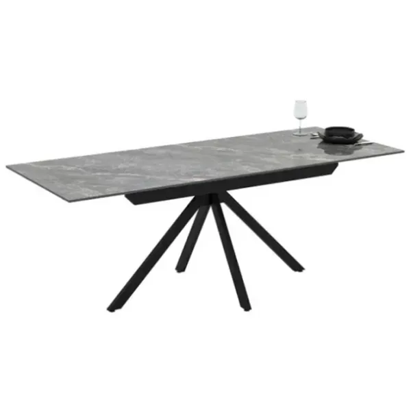 Masă de bucătărie extensibilă Magnus Perla Ceramică/ Gray photo 3