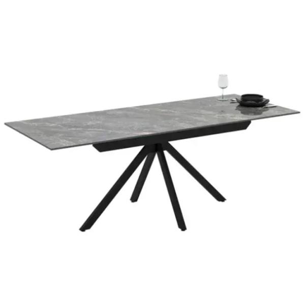 Masă de bucătărie extensibilă Magnus Perla Ceramică/ Gray photo 3