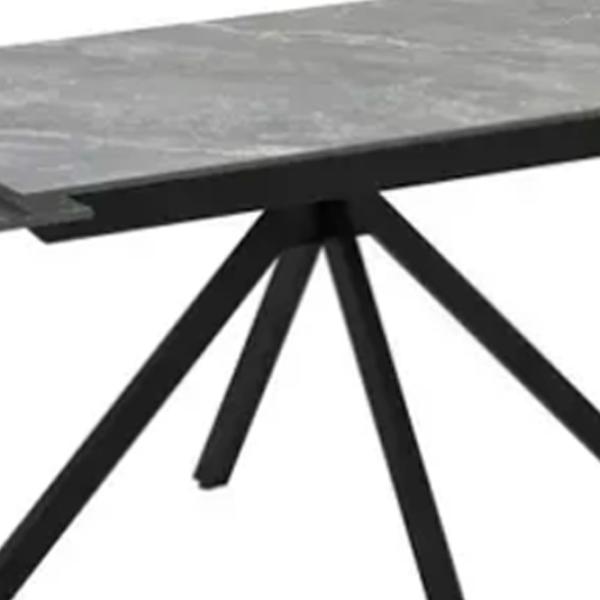 Masă de bucătărie extensibilă Magnus Perla Ceramică/ Gray photo 4