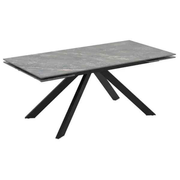 Masă de bucătărie extensibilă Magnus Ekin Ceramică/ Gray photo 1