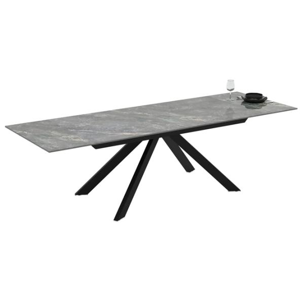 Masă de bucătărie extensibilă Magnus Ekin Ceramică/ Gray photo 3