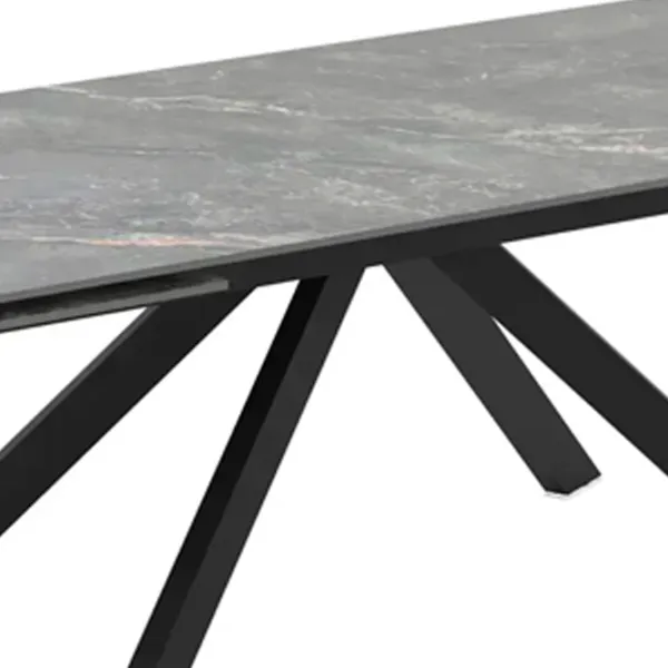 Masă de bucătărie extensibilă Magnus Ekin Ceramică/ Gray photo 4