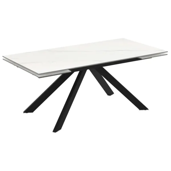 Кухонный стол раскладной Magnus Ekin Керамика/ Белый photo 1 Кухонный стол раскладной Magnus Ekin Керамика/ Белый photo 1