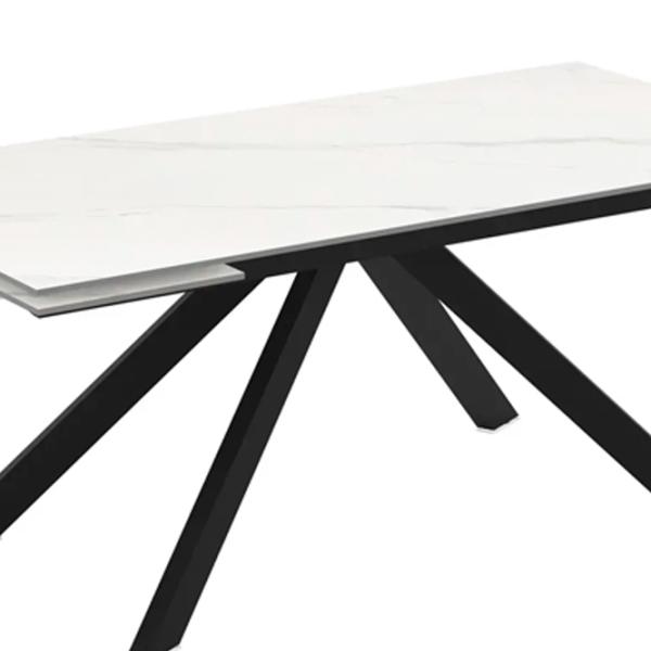 Кухонный стол раскладной Magnus Ekin Керамика/ Белый photo 2 Кухонный стол раскладной Magnus Ekin Керамика/ Белый photo 2