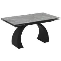 Masă de bucătărie extensibilă Magnus Libra Ceramică/ Gray
