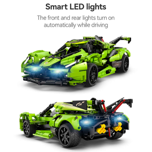 Конструктор с радиоуправлением CaDa Blade Автомобиль/ Зеленый photo 6