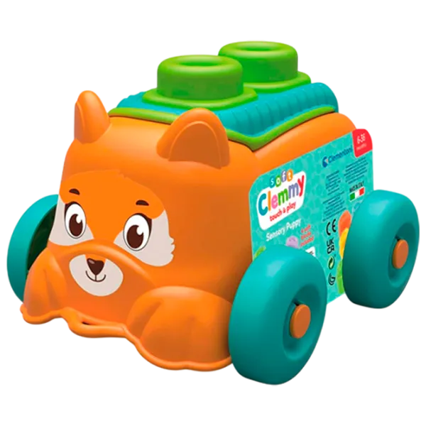 Constructor Clementoni Sensory Puppy Mașină/ Orange photo 1