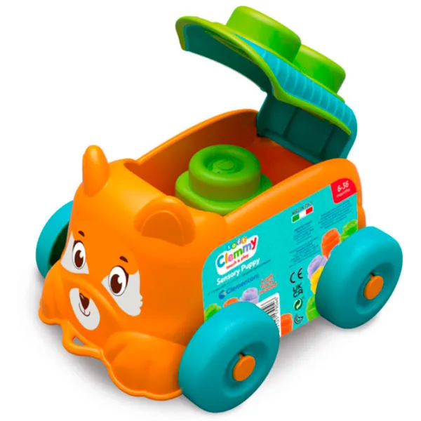Constructor Clementoni Sensory Puppy Mașină/ Orange photo 2