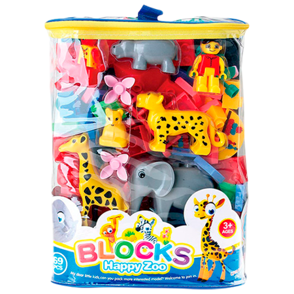 Конструктор Lulu Happy Zoo Классический/ Разноцветный photo 1