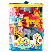 Конструктор Lulu Happy Zoo Классический/ Разноцветный