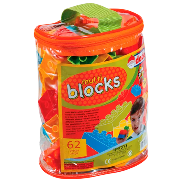 Constructor Dede Multi Blocks Clasic/ Multicolor photo 1