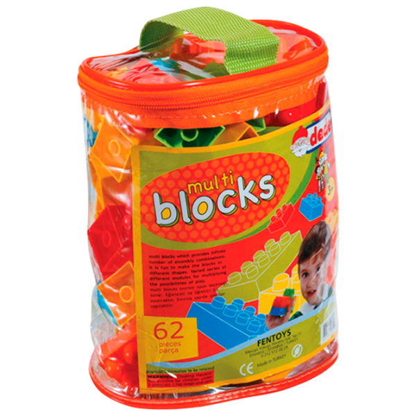 Constructor Dede Multi Blocks Clasic/ Multicolor photo 1