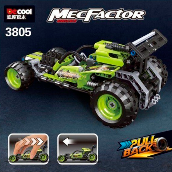 Конструктор DeCool Off-Roader Racer Автомобиль/ Зеленый photo 4