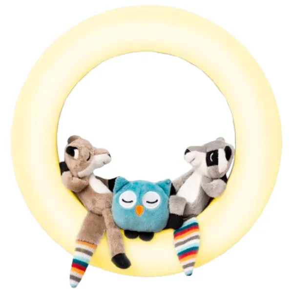 Lampă de veghe Zazu FAY-REX-OTIS Multicolor / Baterie photo 1