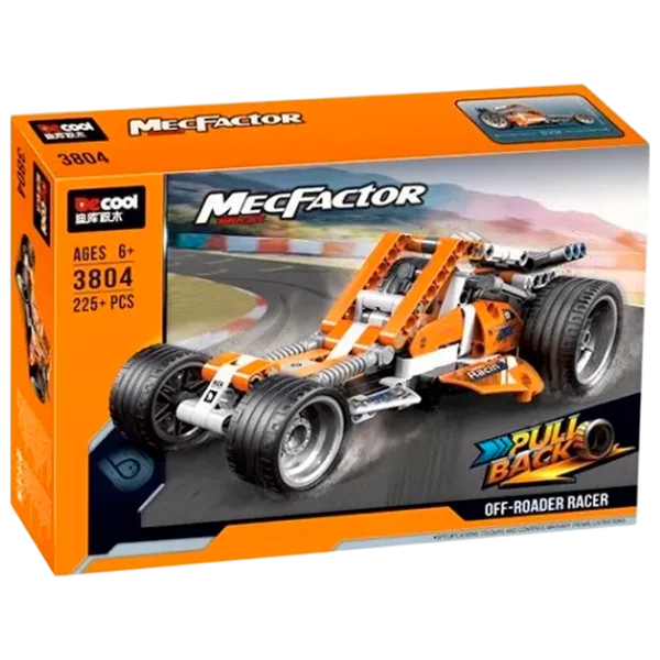 Constructor DeCool Off-Roader Racer Mașină/ Orange photo 1