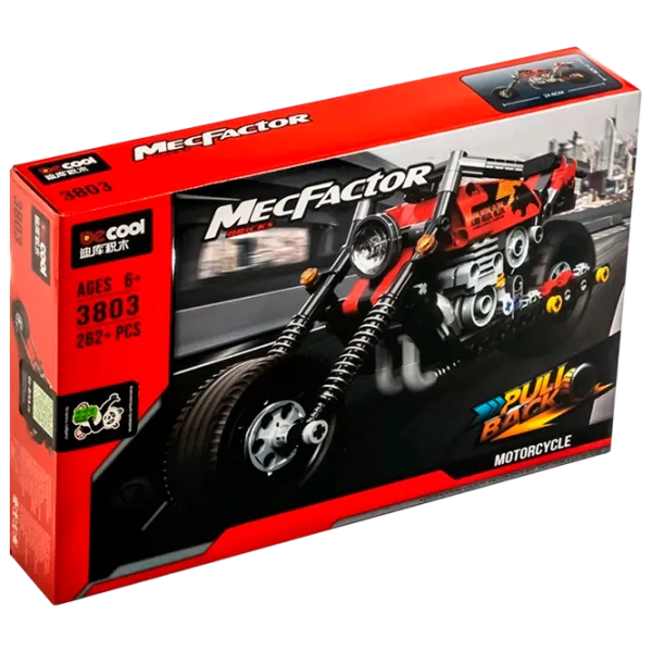 Конструктор DeCool Motorcycle Транспорт/ Красный photo 1