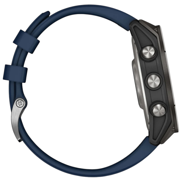 Ceas inteligent Garmin Quatix 8  1.4" / 47 mm / Titanium - Blue / 010-02904-51 photo 4