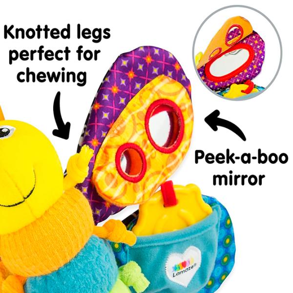 Jucărie pentru pătuțuri și cărucioare Tomy L27024  0+ / Yellow photo 4