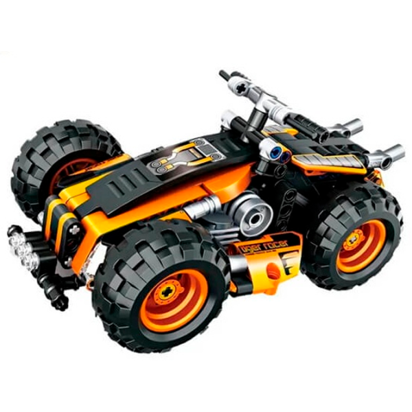 Конструктор DeCool Motorcycle Транспорт/ Оранжевый photo 2