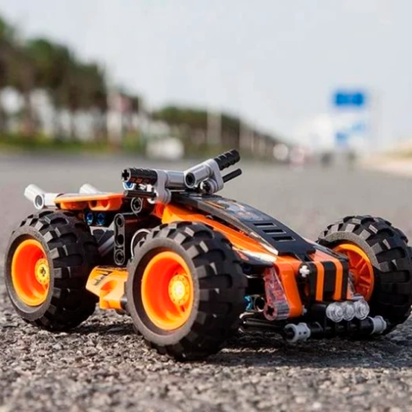 Конструктор DeCool Motorcycle Транспорт/ Оранжевый photo 4