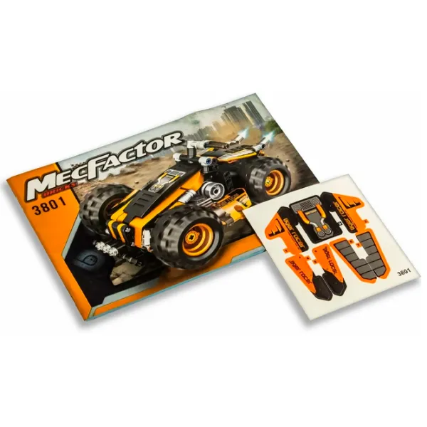 Конструктор DeCool Motorcycle Транспорт/ Оранжевый photo 5