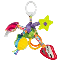 Jucărie pentru pătuțuri și cărucioare Tomy L27128  0+ / Violet