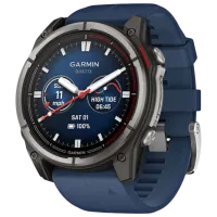 Ceas inteligent Garmin Quatix 8  1.4" / 51 mm / Titanium - Blue / 010-02905-A3