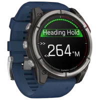 Умные часы Garmin Quatix 8 1.4" / 51 мм / Титан - Синий / 010-02905-A3 photo 2