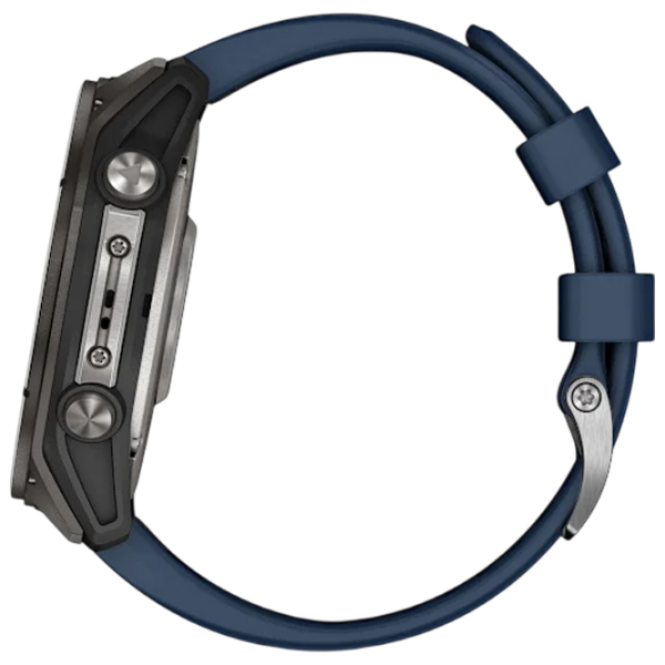 Ceas inteligent Garmin Quatix 8  1.4" / 51 mm / Titanium - Blue / 010-02905-A3 photo 6 Ceas inteligent Garmin Quatix 8  1.4" / 51 mm / Titanium - Blue / 010-02905-A3 photo 6