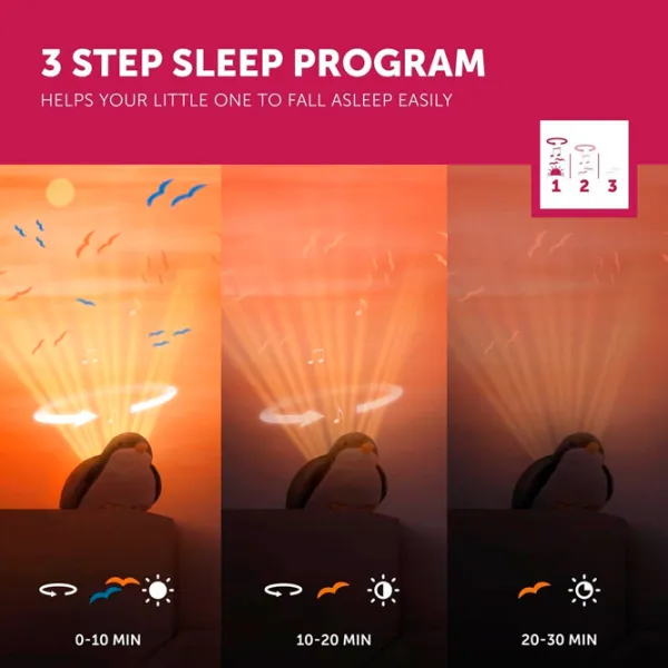 Lampă de veghe Zazu TIM Gray / Baterie photo 2