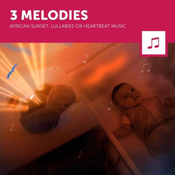 Lampă de veghe Zazu TIM Gray / Baterie photo 4