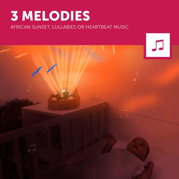 Lampă de veghe Zazu Henry Gray / Baterie photo 4