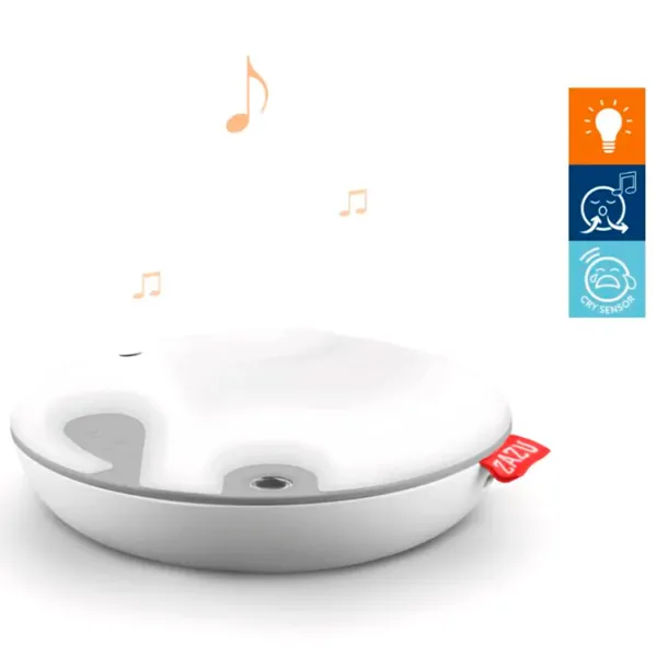 Lampă de veghe Zazu EMMY White / Baterie photo 2