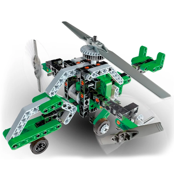 Constructor Clementoni Triple-Engined Helicopter and Airboat Clasic/ Gray photo 3