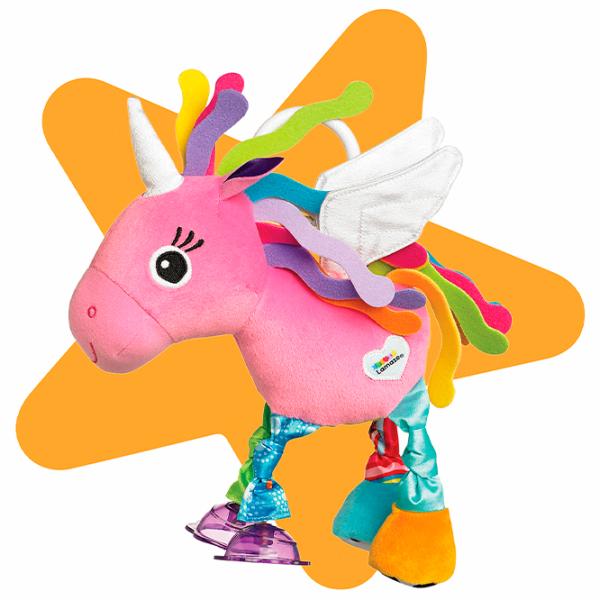 Jucărie pentru pătuțuri și cărucioare Lamaze L27561  0+ / Violet photo 2