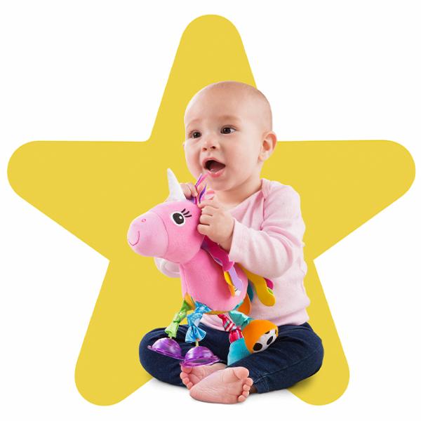 Jucărie pentru pătuțuri și cărucioare Lamaze L27561  0+ / Violet photo 3