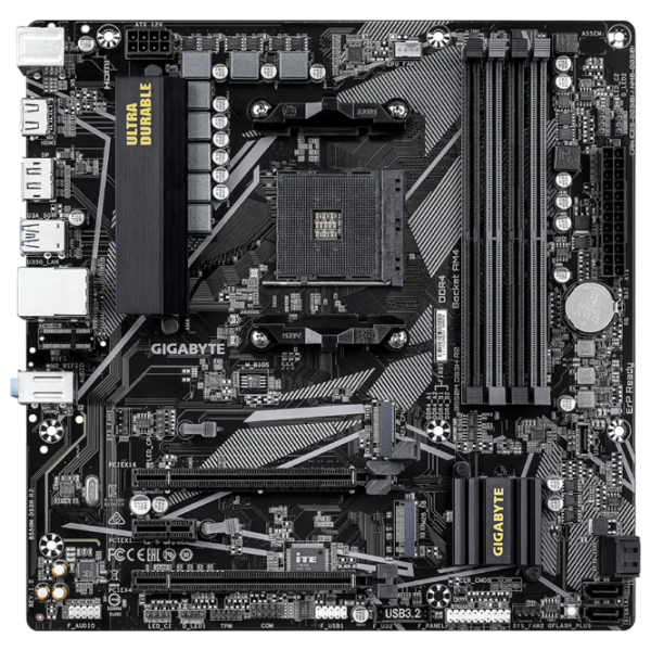 Материнская плата Gigabyte B550M DS3H R2 mATX / AMD B550M photo 1