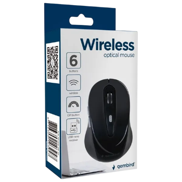 Мышь Gembird MUSW-6B-01 Черный photo 3